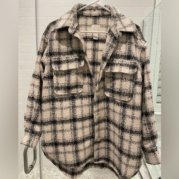 H&M Flannel Jacket - Picture 1 of 4